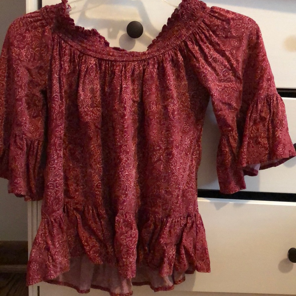Off the shoulder top